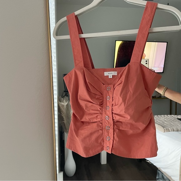 NWOT A.L.C. Orange Tank - Picture 2 of 4